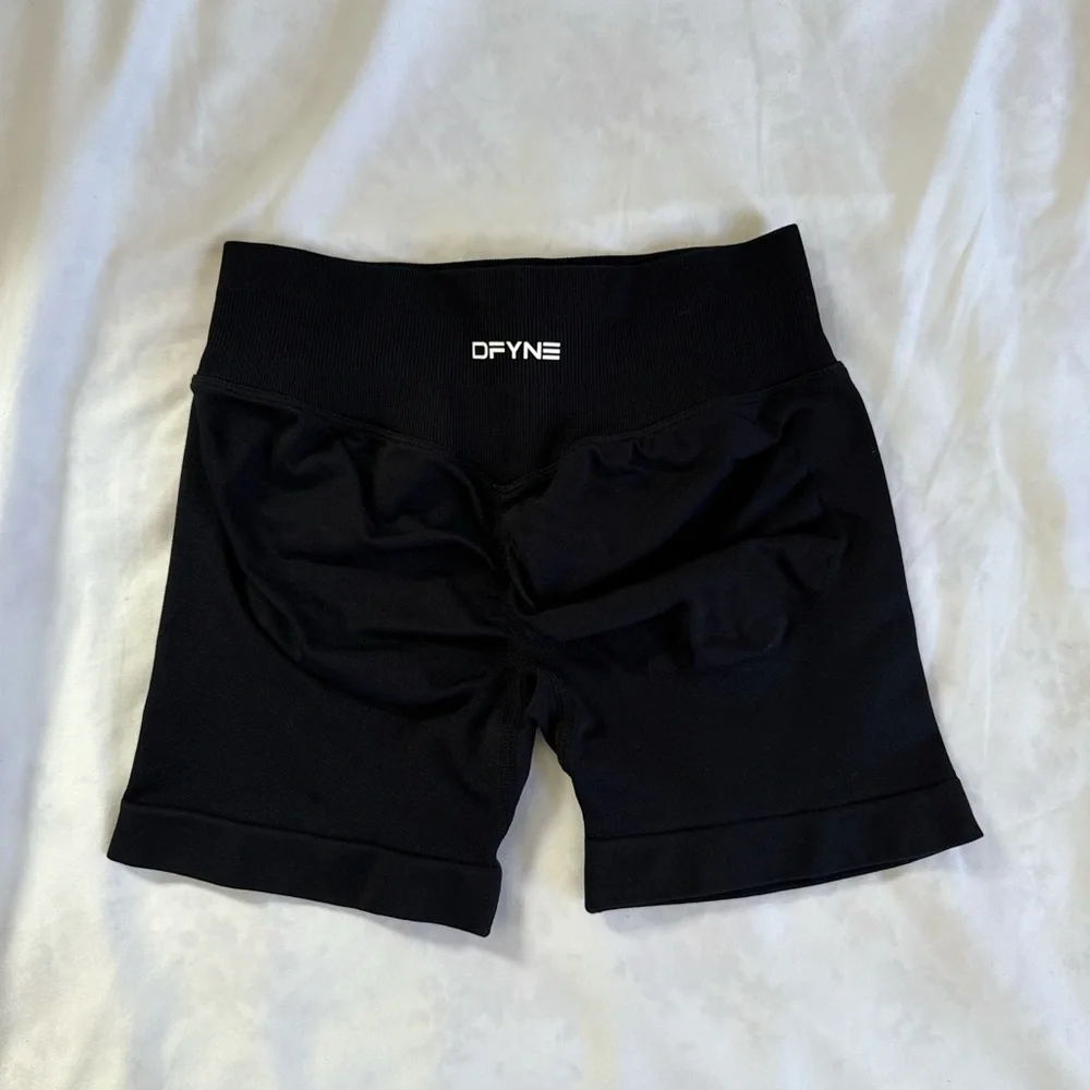 Women's Black Shorts - Picture 2 of 3